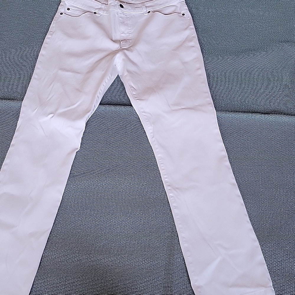 Lauren Ralph Lauren  Denim Straight Pants Size 14 - Picture 11 of 12